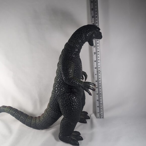1986 Dor Mei 14" Godzilla Poseable Toy Action Figure Vintage Gojira Red Green - Picture 10 of 16